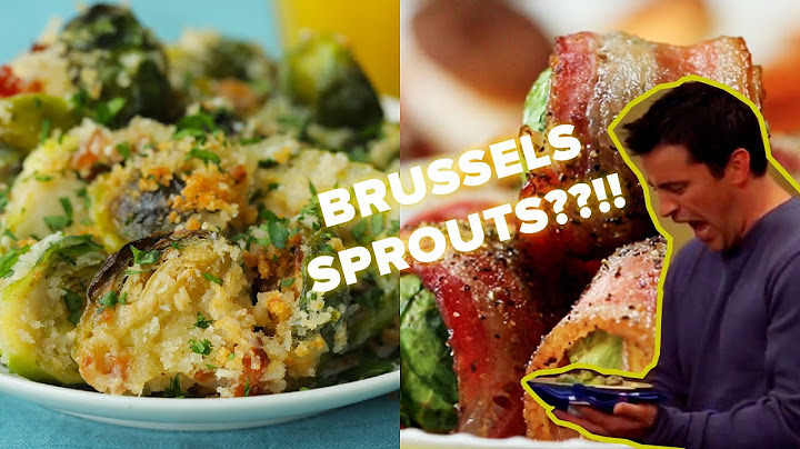Κάντε τα λαχανάκια Βρυξελλών να έχουν πραγματικά καλή γεύση